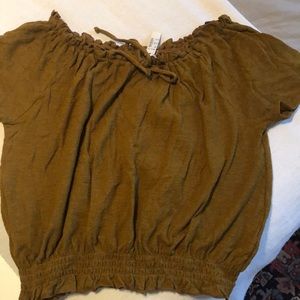 Madewell peasant top